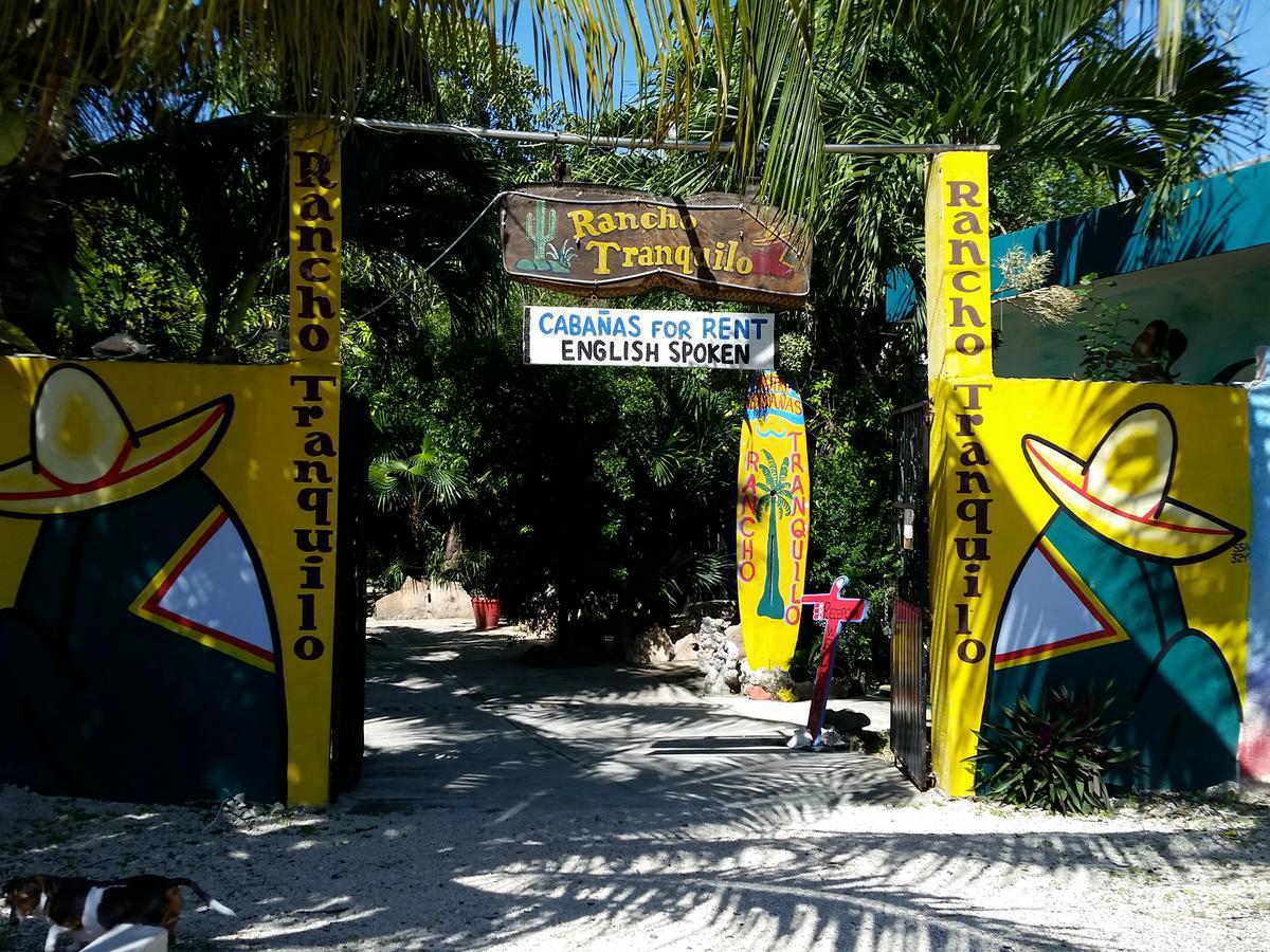 הוסטל טולום Rancho Tranquilo מראה חיצוני תמונה